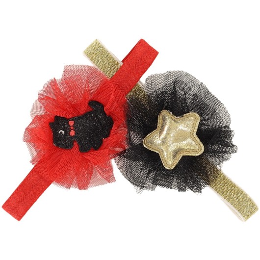 Laced Twin Headbands Laced Twin Headbands