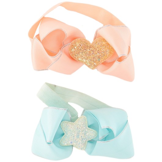 Star Heart Headband Set Star Heart Headband Set
