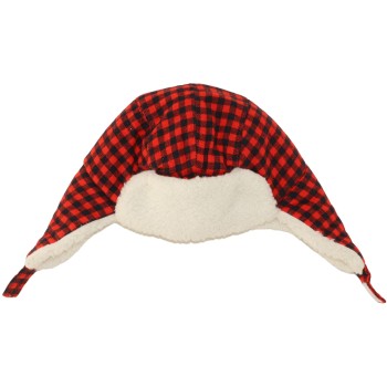 Carter's Boys Red/Black Trapper Hat