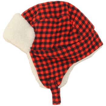 Carter's Boys Red/Black Trapper Hat Carter's Boys Red/Black Trapper Hat