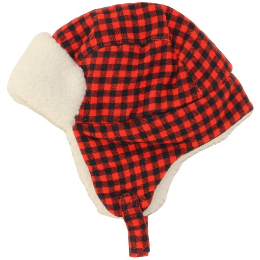 Carter's Boys Red/Black Trapper Hat Carter's Boys Red/Black Trapper Hat