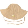I Play Gender Neutral Brown Sun Hat