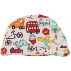 Unbranded Gender Neutral White Beanie Hat