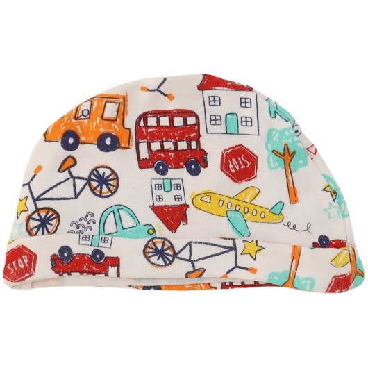 Unbranded Gender Neutral White Beanie Hat
