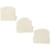Unbranded Gender Neutral White Beanie Hat