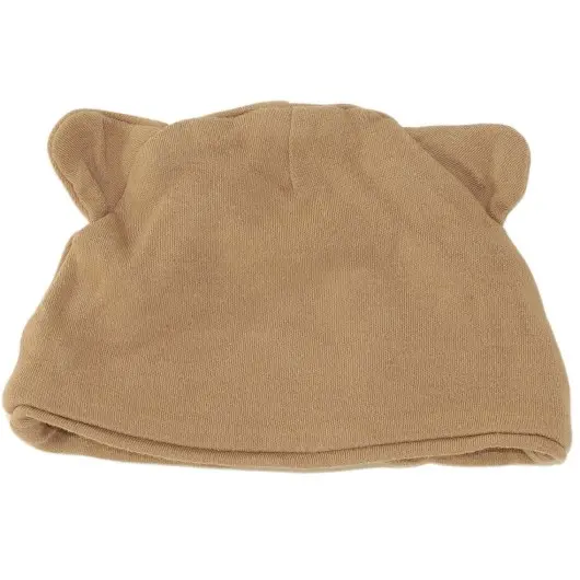 Tagies Gender Neutral Brown Beanie Hat