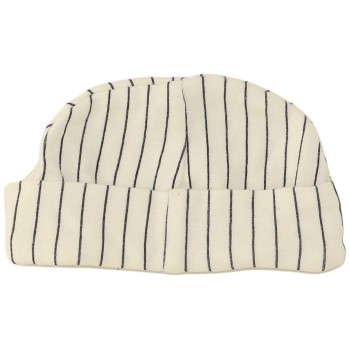 Little Treasure Gender Neutral White Beanie Hat Little Treasure Gender Neutral White Beanie Hat