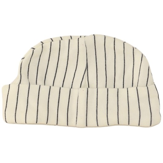Little Treasure Gender Neutral White Beanie Hat