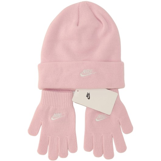 Nike Girls Pink Beanie Hat