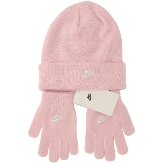 Nike Girls Pink Beanie Hat