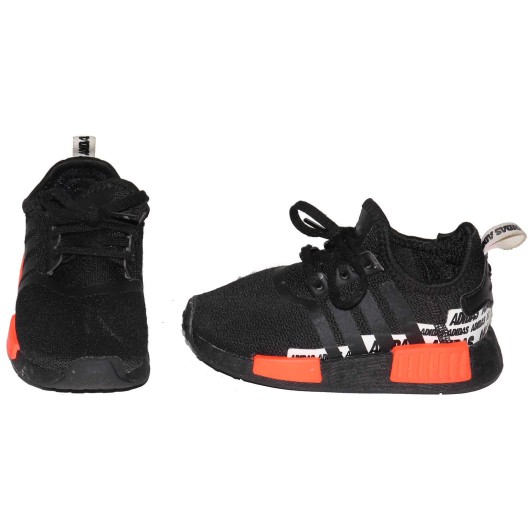 Adidas Boys Black Sneakers