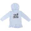 Adidas Girls Blue Hoodie