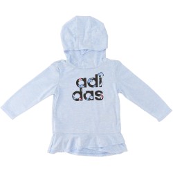 Adidas Girls Blue Hoodie