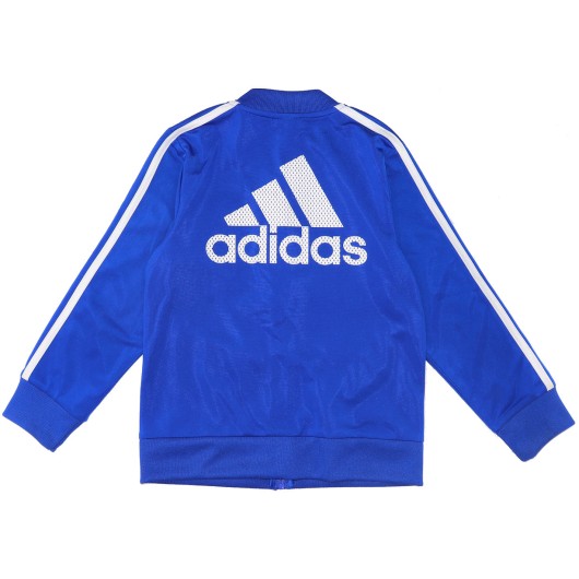 Adidas Boys Blue Jacket Adidas Boys Blue Jacket