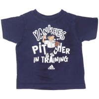 Adidas Boys Blue T-Shirt