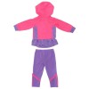 Adidas Girls Pink/Purple Sweat Suit