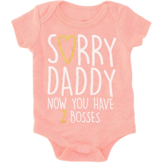 Baby Starters Girls Pink Onesie