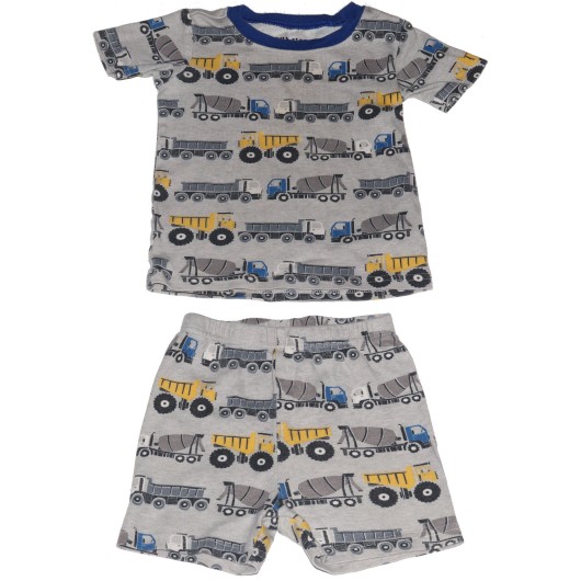 Bundles Baby Place Boy's Grey Short Set