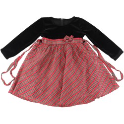 Swea Pea & Lilli Girls Multi-Color/Black Dress