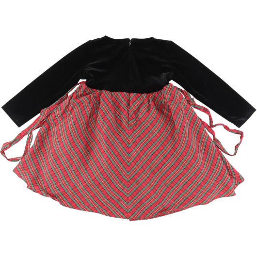 Swea Pea & Lilli Girls Multi-Color/Black Dress Swea Pea & Lilli Girls Multi-Color/Black Dress