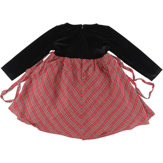 Swea Pea & Lilli Girls Multi-Color/Black Dress