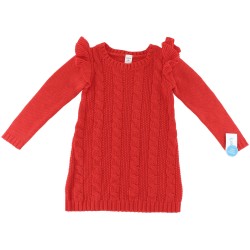 Carter's Girls Red Knitted Sweater