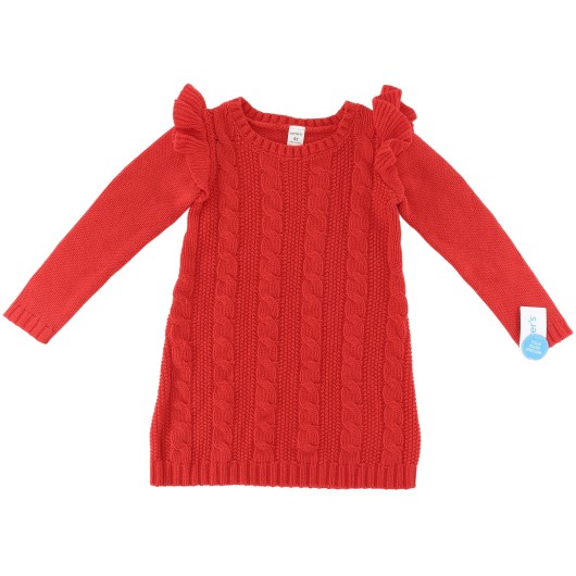 Carter's Girls Red Knitted Sweater