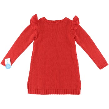 Carter's Girls Red Knitted Sweater Carter's Girls Red Knitted Sweater