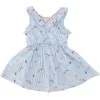 Tommy Hilfiger Girls Blue/White Dress