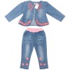 Peacolate Girls Blue Set