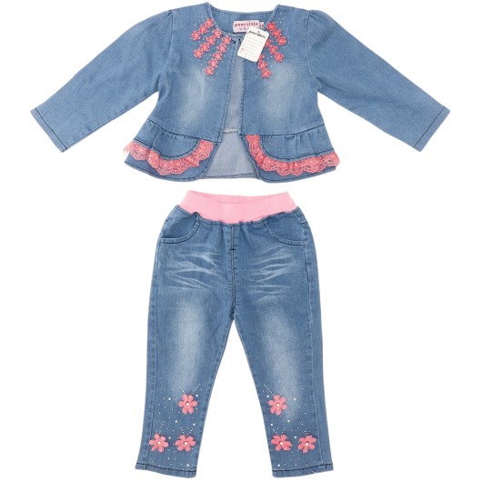Peacolate Girls Blue Set