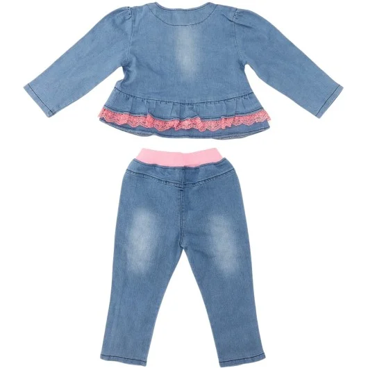 Peacolate Girls Blue Set