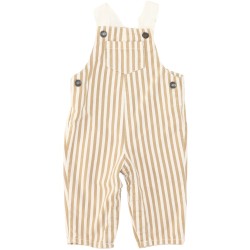 Carter's Girls Brown/White Overalls