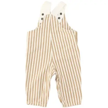 Carter's Girls Brown/White Overalls