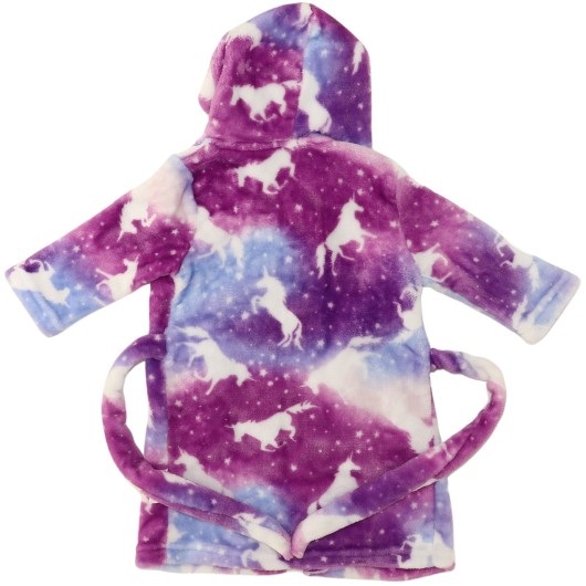 Unbranded Girls Multi-Color Robe