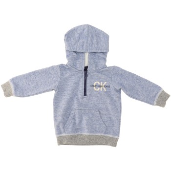 Calvin Klein Gender Neutral Blue Hoodie Calvin Klein Gender Neutral Blue Hoodie
