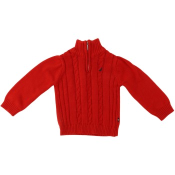 Nautica Boys Red Sweater