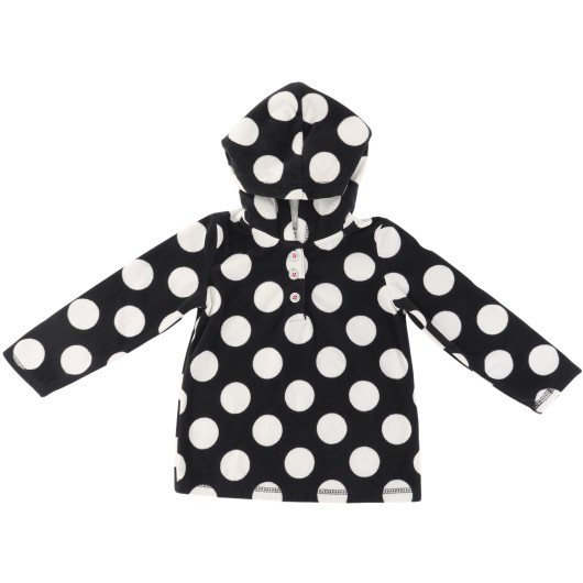 Carter's Girls Black/White Hoodie