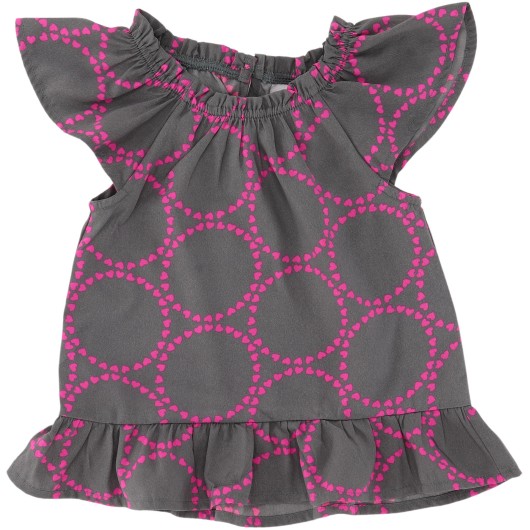 Circo Girls Grey Short Sleeve