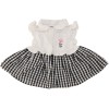 Calvin Klein Girls White/Black Dress