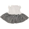 Calvin Klein Girls White/Black Dress