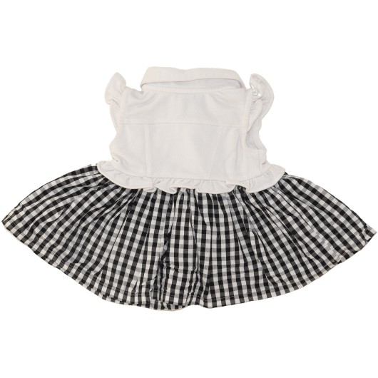Calvin Klein Girls White/Black Dress Calvin Klein Girls White/Black Dress