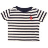 Ralph Lauren Girls Blue/White Short Sleeve