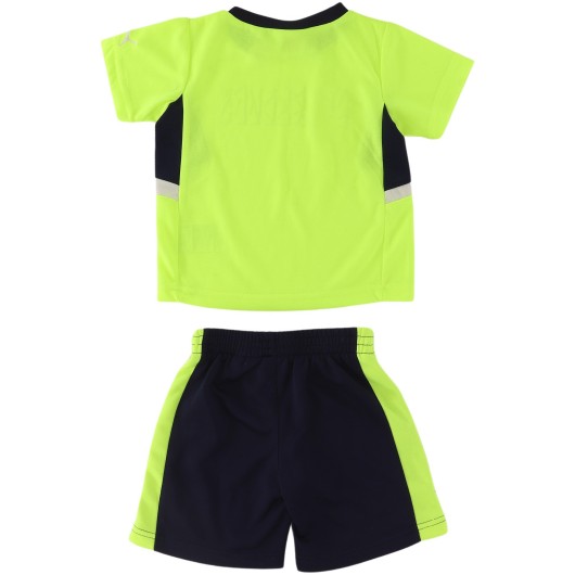 Puma Boys Yellow/Blue Activewear Set Puma Boys Yellow/Blue Activewear Set