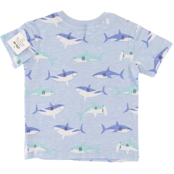 Little Me Boys Blue T-Shirt Little Me Boys Blue T-Shirt