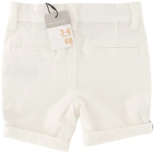 Primark Boys White Shorts