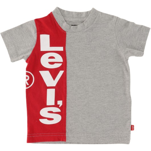 Levis Boys Grey T-Shirt
