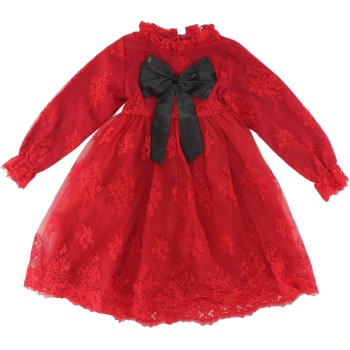 NNJXD Girls Red Dress NNJXD Girls Red Dress