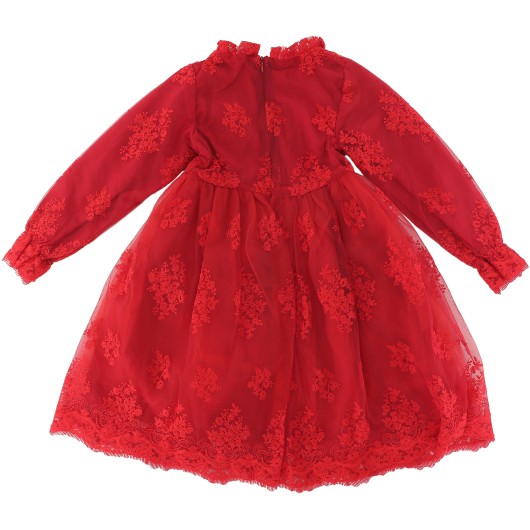 NNJXD Girls Red Dress NNJXD Girls Red Dress