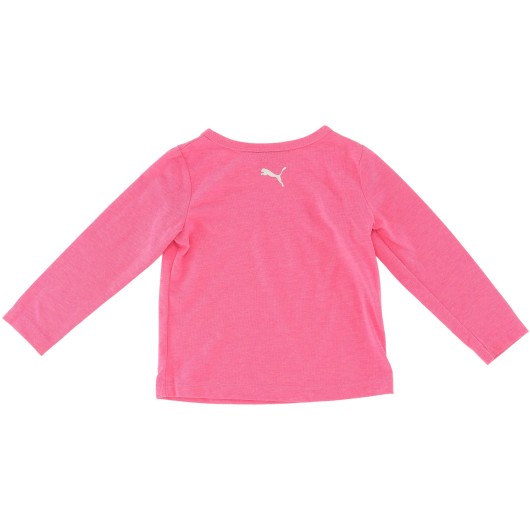 Puma Girls Pink Long Sleeve Puma Girls Pink Long Sleeve